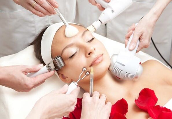 a variety of skin rejuvenation devices