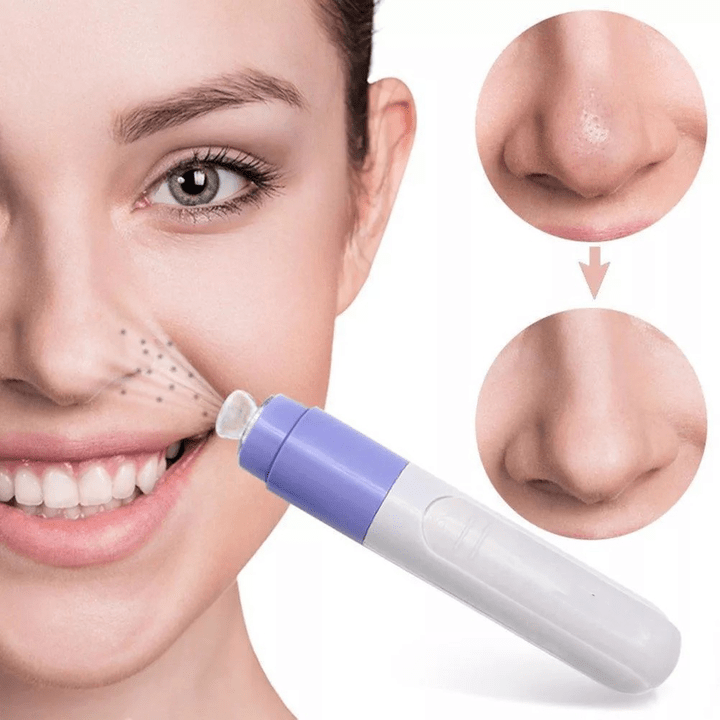 Vacuum device for facial skin rejuvenation